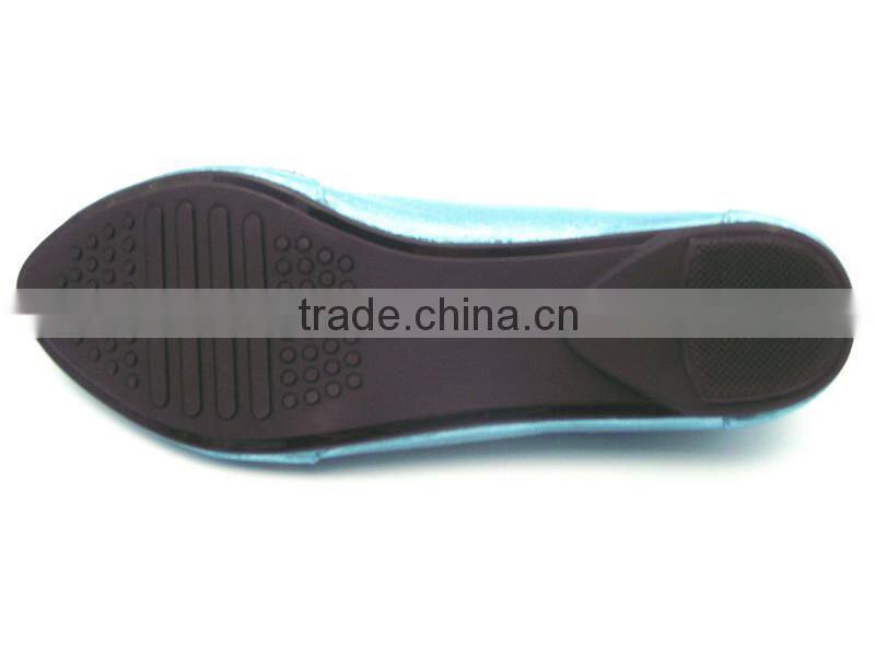 new fashion shining flower with diamond lady flat shoe dress shoes in stock