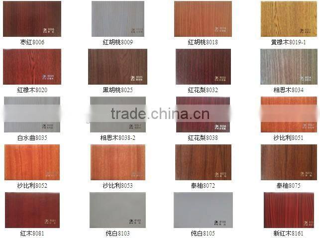 woodgrain PVC membrane foil