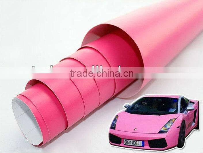 New arriving 1.52m color PVC vinyl car sticker with bubble free