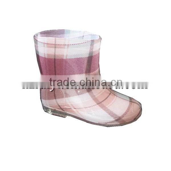cheap inject PVC kids rain boots,construction pvc rain boots