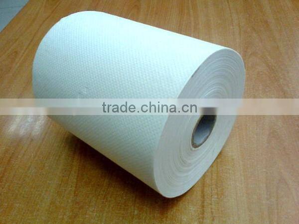 8" hand towel paper white roll/white paper towel/towel paper