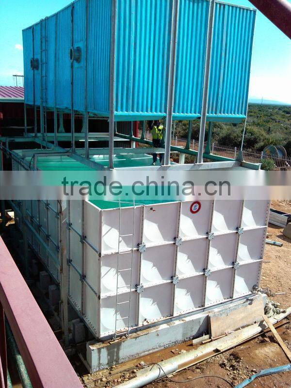 GRAD fiberglass panels water tank