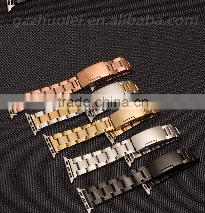 alibaba wholesaler stainless steel bracelet band for Apple Watch with low price