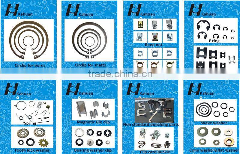 Internal teeth lock washer external teeth circlip