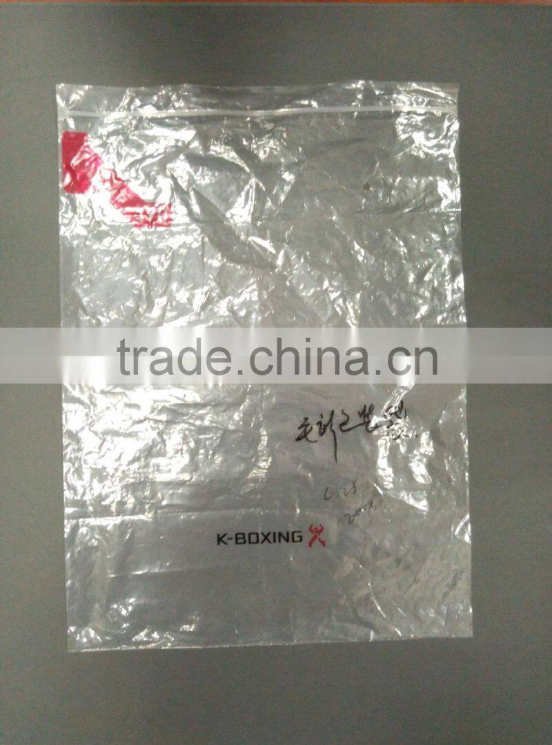 Customized self sealing plastic bag in shanghai