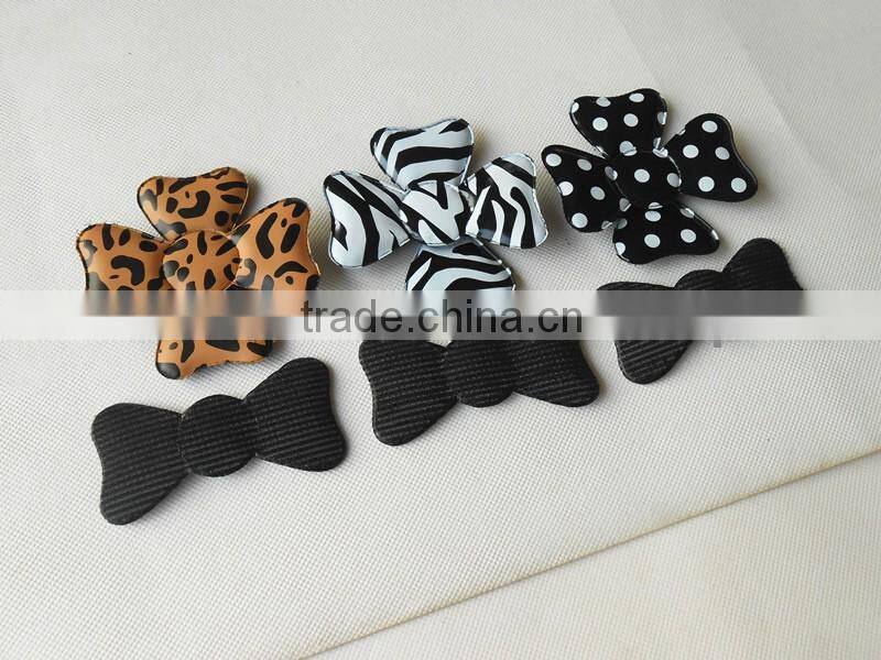 brown magic tape hair bow