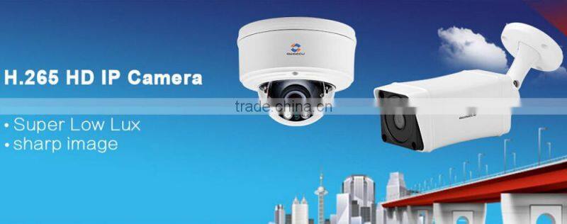 Home surveillance Poe CCTV kit with 4 network IP cameras Face recognition