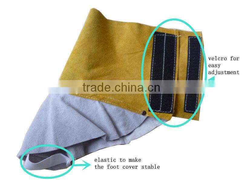 cow leather welding legging