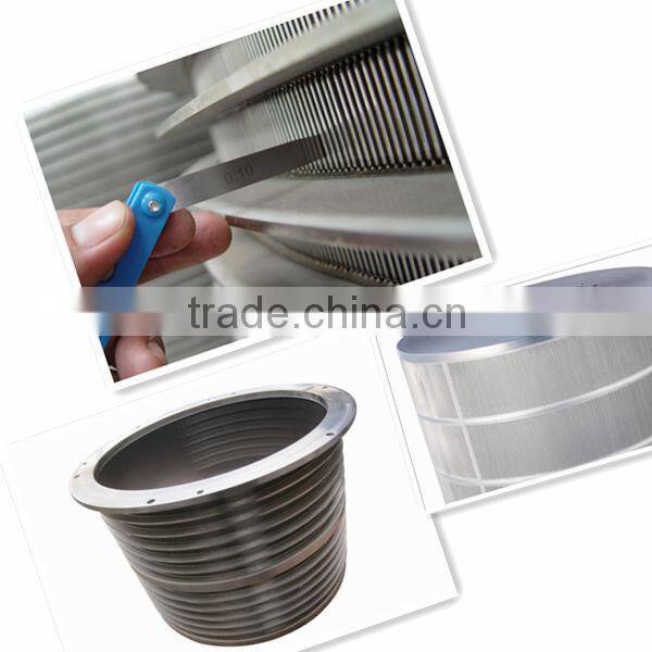 New technology pressure screen basket slot with standard hole diameter 1.2mm