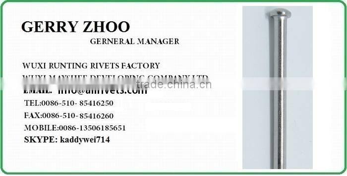 TRUSS HEAD STAINLESS STEEL SOLID RIVETS