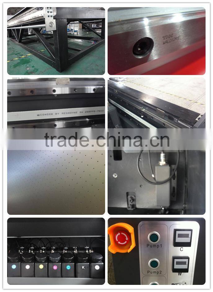 Docan large format digital inkjet uv printer with ricoh Gen5-7pl