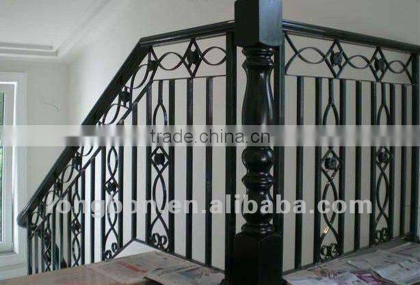 Top-selling hand forged metal stair handrail(LB-I-H-0010)