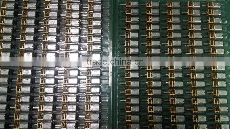 High quality 12v dc motor with gear reduction for electric lock 12mm dc gear motor