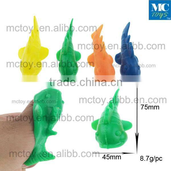 Funny sticky duck Slingshot /TPR sticky toy /Alien Slingshot /sticky animal toy/crazy sticky chicken