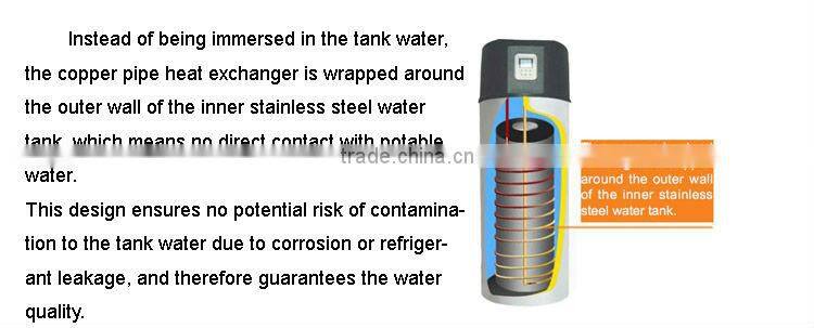 Domestic all in one heat pumps water heater