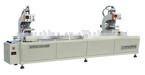 PVC Window and Door Two Heads Seamless welding machinery vinyl window welding machine/upvc window machine