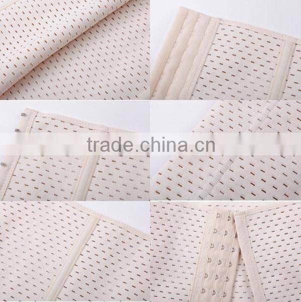 Factory supplier latex waist cincher/steel boned corset/corset waist trainers