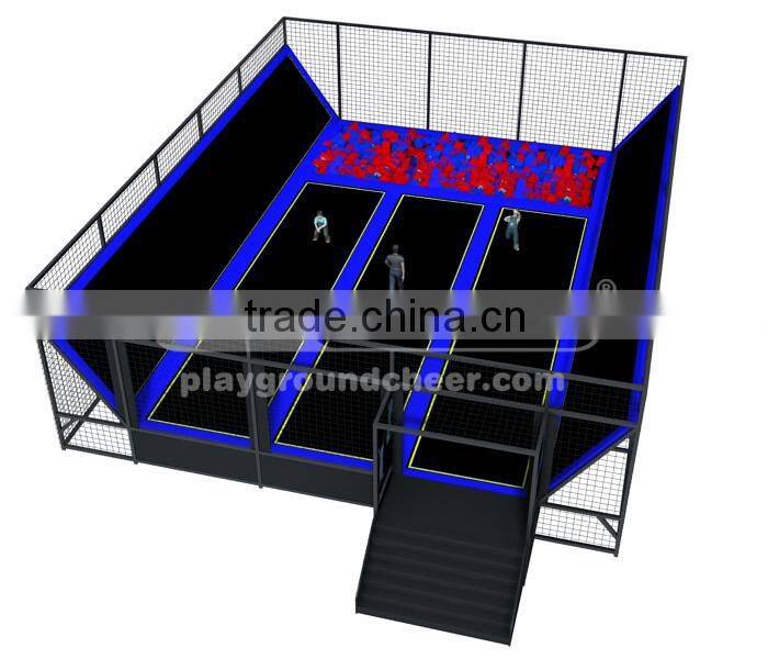 Cheer Amusement CH-ST150011 Playground Equipment Big Trampoline Park