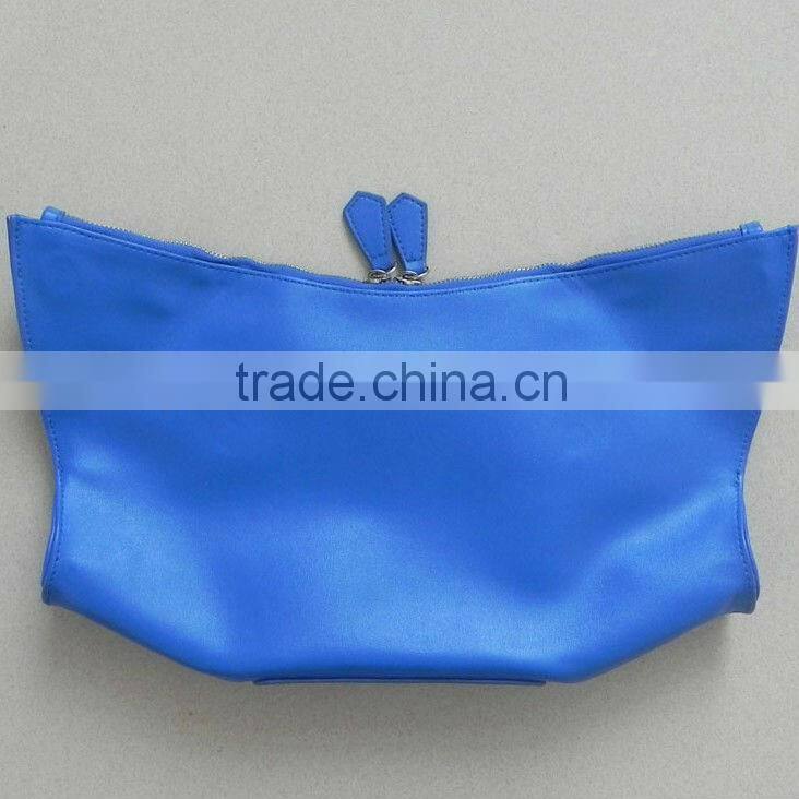 Fashion Girls Designer Polygon PU Leather Clutch Bag