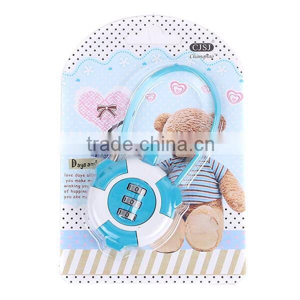 travel products adjustable digital combination cable lock luggage