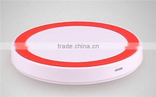new products on china market wireless charger round power bank
