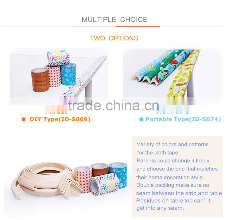 Baby mate Manufacturer Baby Safety NBR Rubber corner protector for table,corner cover baby safety