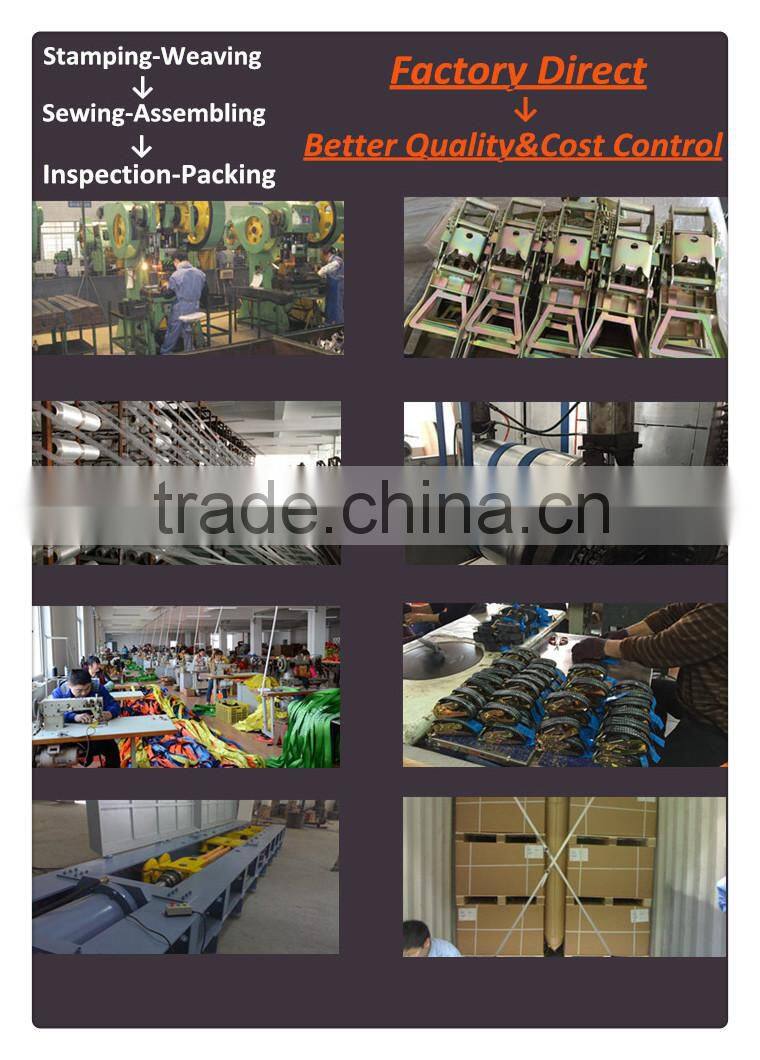 5T ratchet strap assembly for truck