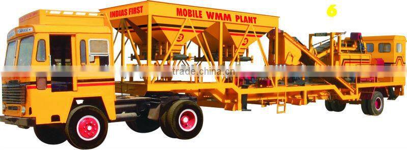 MOBILE WET MIX MACADAM PLANT