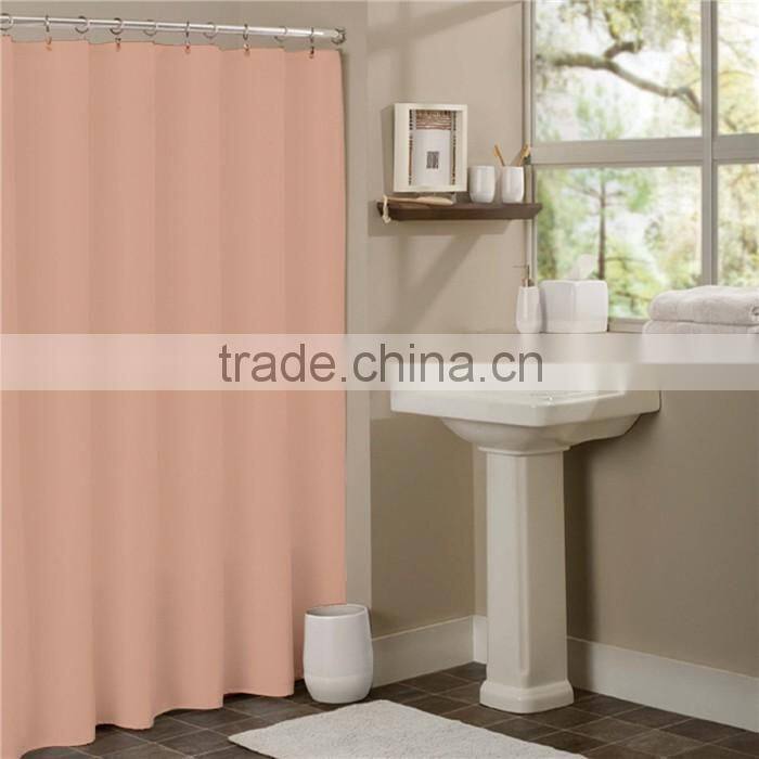 China supplier polyester thick the bathroom shower curtain