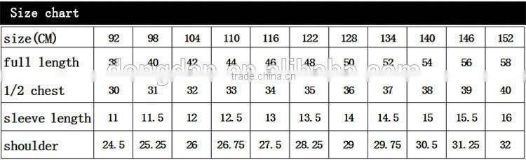 The new design child plain blank t-shirt with round neck