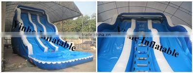 2015 Commercial Grade Inflatable Water Slide With Pool for sale