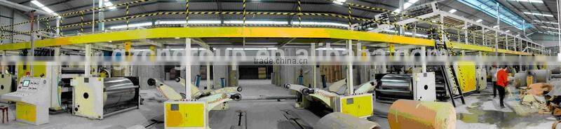 Automatic 7 layer corrugated paperboard production line