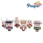 3d paper car models foam puzzle toy car for children