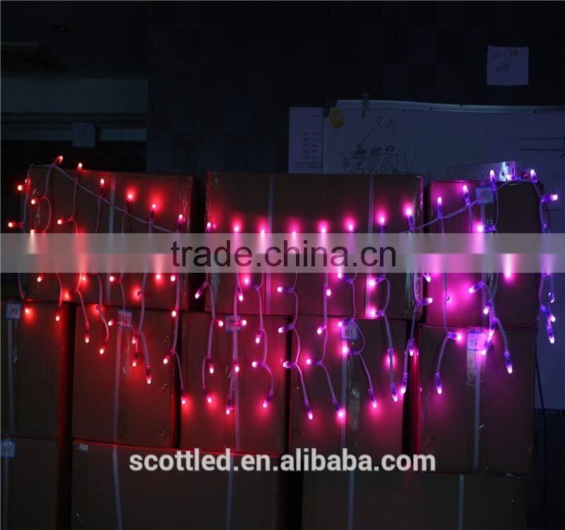 100pcs/string 12V full color led pixel light ws2811 pixel node for Christmas Home decorating