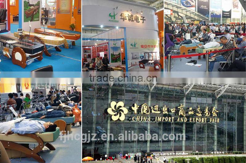 solid wooden MP3 Music massage bed hand carving