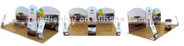 Popular System Kit Cost Effective Promotional Trade Show Indoors Exhibition Booth Stand