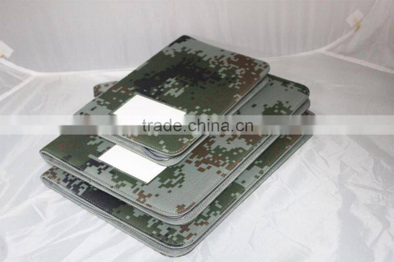 High Quality Different Size Military camouflage file folder, Military Portfolio For Nylon Material