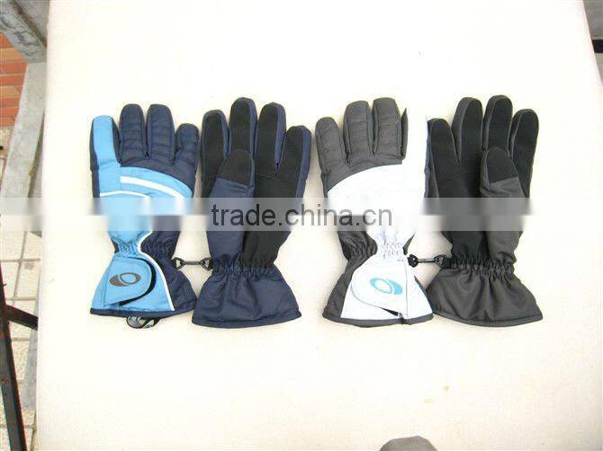 TR-lining 3M thinsulate reinforced black ski glove