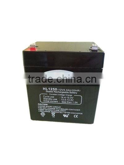 Sufficient capacity 12v 5ah Solar Gel Inverter Battery