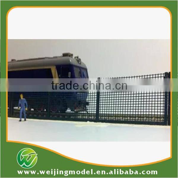 new model HO plastic cheap garden fence for architecture model train