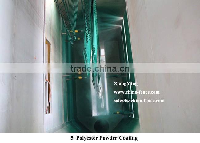 Powder Coated Metal Fence Steel Fencing Security Fences