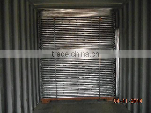 No-dig galvanized metal temporary chain link fence for America supplier