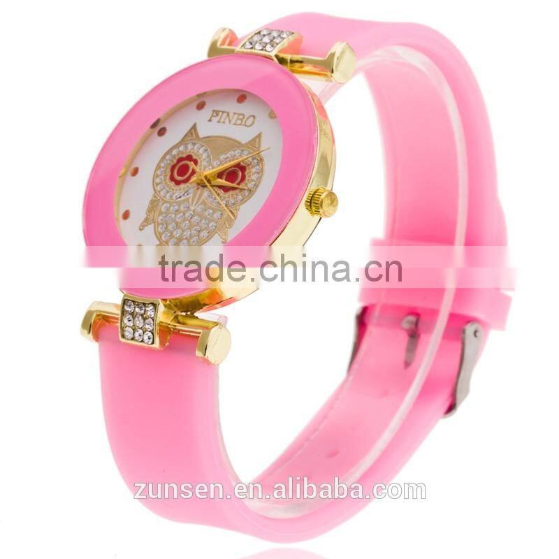 2016 New Brand Dress Casual Clock Female Relogio Watch Diamond Wristwatches Luxury Quartz Women Silicone Dress Watches