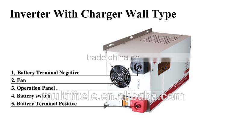 Solar charger inverter with wall 4000w practical