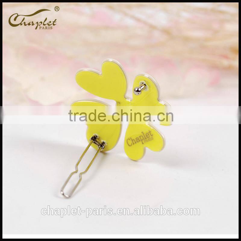fashion a clover hair accessories of hairpin for girls