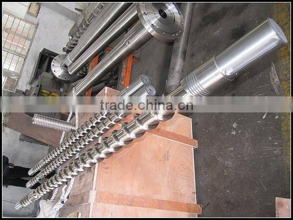 extruder single screw and barrel for plastic machine