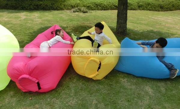 bulk buy from china inflatable lounger nylon fabric beach sofa baby sleeping bag