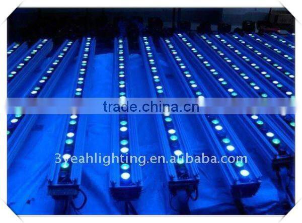 professional stage 36*3w wall washer rgb led bar light led wash bar uplight for wedding background
