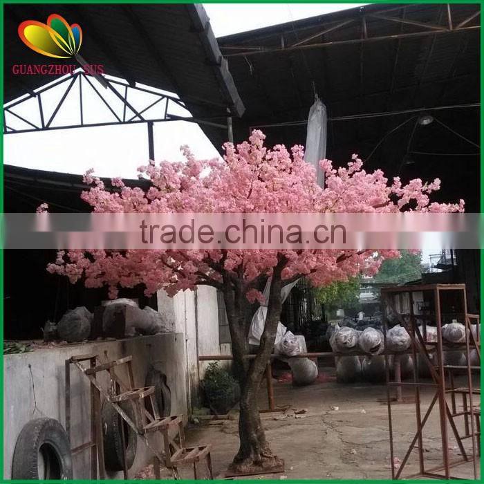 silk cherry blossom tree glass fiber artificial cherry blossom tree