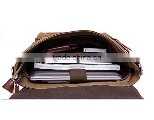 Vintage Canvas Backpack School Bag